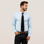 Schwarze Krawatte<br><div class="desc">Eine elegante schlichte schwarze formale Krawatte.</div>