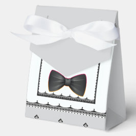 Schwarze Krawatte Geschenkschachtel