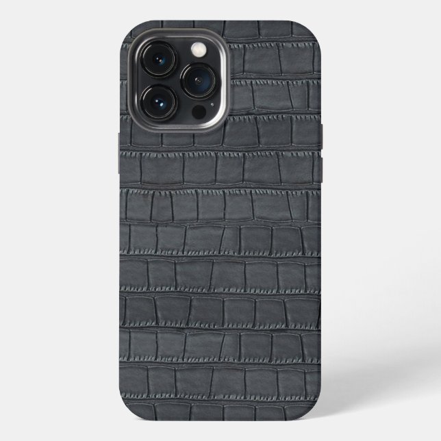 SCHWARZE KROKOKODILE COD.03 iPhone HÜLLE (Rückseite)