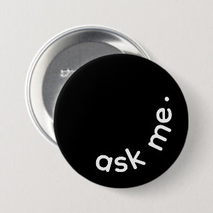 Schwarze Krümmung Gefragt Kundenservice Button