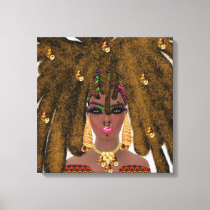 Schwarze Kunst in der Leinwand