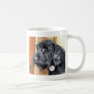 Schwarze Labradoodle #1 Tasse