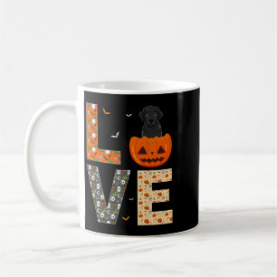 Schwarze Labrador-Hunde Liebhaber Jungen Mädchen L Kaffeetasse