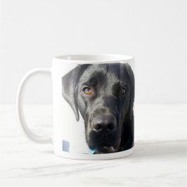 Schwarze Labrador-Tasse Tasse