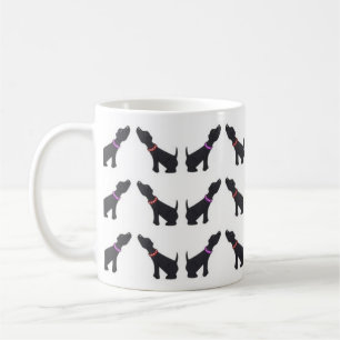 Schwarze Labrador-Tasse Tasse