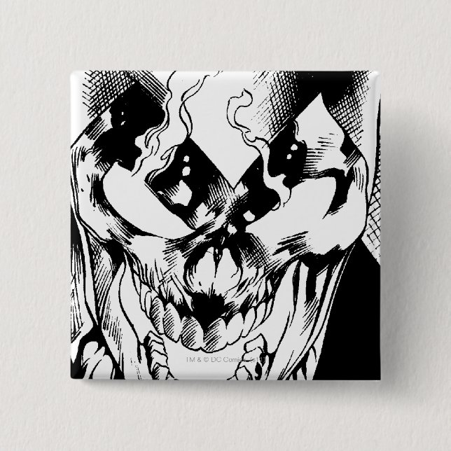 Schwarze Laterne Button (Vorderseite)