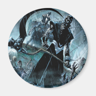 Schwarze Laternen-Korps-Platte Magnet