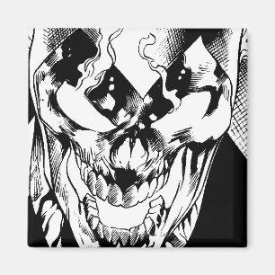 Schwarze Lattern Magnet