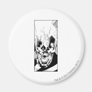 Schwarze Lattern Magnet