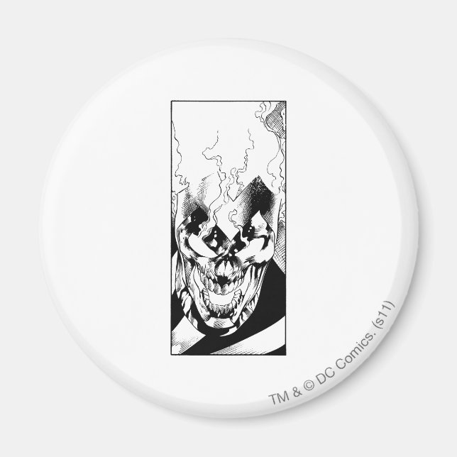 Schwarze Lattern Magnet (Vorne)