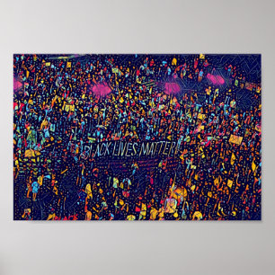 Schwarze Leben-Angelegenheit Poster