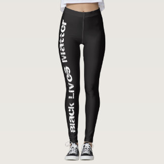 Schwarze Leben-Angelegenheits-einfache Leggings