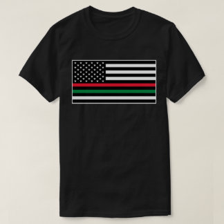 Schwarze Leben-Angelegenheits-Flagge T-Shirt