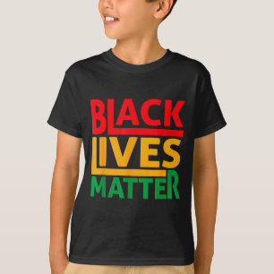 Schwarze Leben Blm Menschenrechte Schwarze Geschic T-Shirt