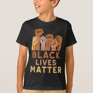 Schwarze Leben Blm Menschenrechte Schwarze Geschic T-Shirt