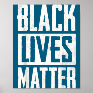Schwarze Leben Männer Frauen blm Menschenrechte Sc Poster
