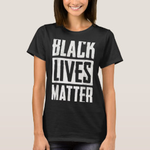Schwarze Leben Männer Frauen BLM Menschenrechte Sc T-Shirt