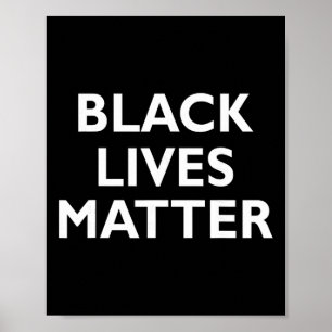 Schwarze Leben Problem Blm Menschenrechte Schwarze Poster