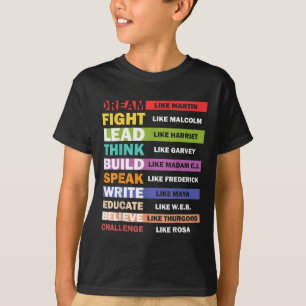 Schwarze Leben Probleme Schwarze Führer Schwarze G T-Shirt