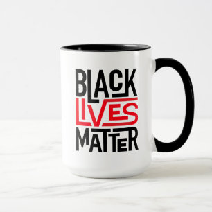 Schwarze Lebensfrage  Gleichberechtigung Tasse