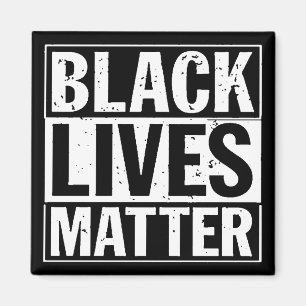 "SCHWARZE LEBENSMITTEL SIND VON BEDEUTUNG" MAGNET