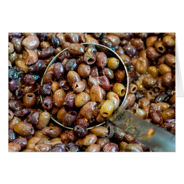 Schwarze Leccino Olive (Vorderseite (Horizontal))