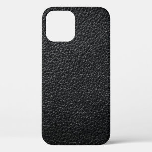 Schwarze Ledertextur und Hinterleder, Textur Case-Mate iPhone Hülle