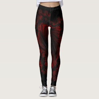 schwarze Leggings