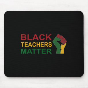 Schwarze Lehrer Design, Coole Hand lehren Quo Mousepad