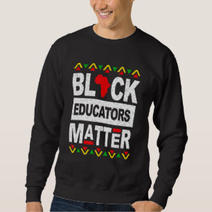 Schwarze Lehrerin Magie Afrikanische Amerikanische Sweatshirt