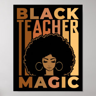 Schwarze Lehrermagie Schwarzer Geschichtsmonat Mel Poster