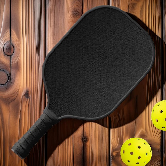 Schwarze Leinwand Pickleball Schläger (Von Creator hochgeladen)
