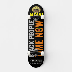 SCHWARZE LEUTE JETZT JMT Skateboard