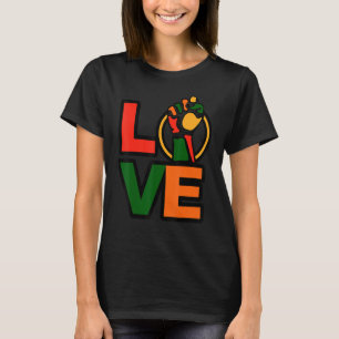 Schwarze Liebe Classic Raise Proud Faust Hand Afri T-Shirt