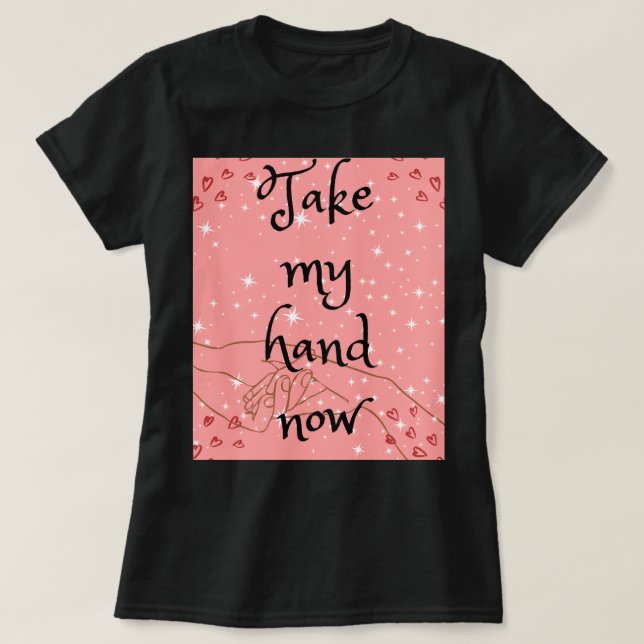 Schwarze Liebe - Frauentext - T - Shirt (Design vorne)