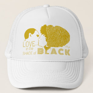 SCHWARZE LIEBE IN GOLD TRUCKERKAPPE