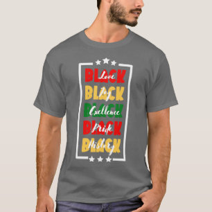 Schwarze Liebe Schwarze Freude Schwarze Exzellenz  T-Shirt