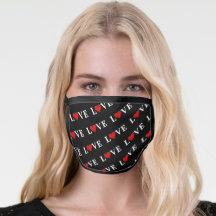 Schwarze LIEBE Trendschwarz und Weiß