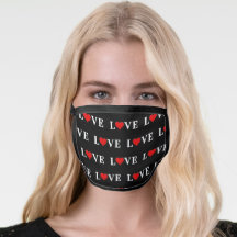 Schwarze LIEBE Trendschwarz und Weiß