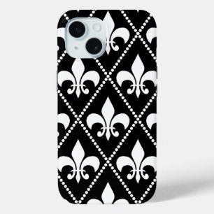 Schwarze Lilie iPhone 15 Hülle