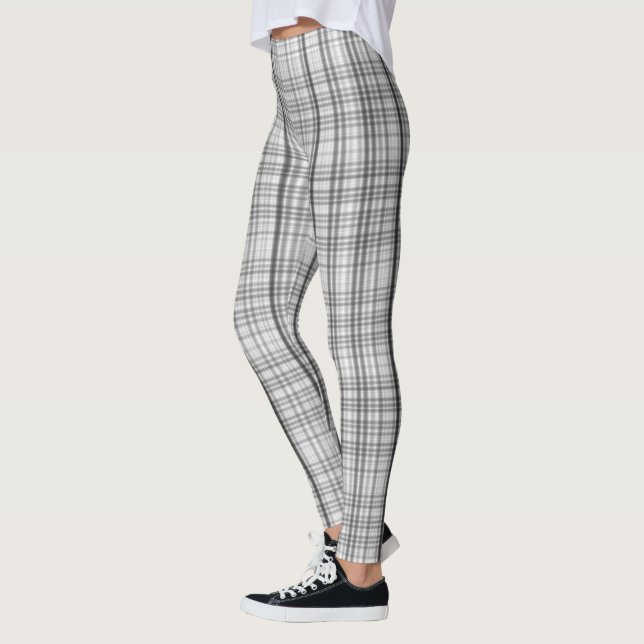 schwarze Linien Leggings (Links)