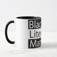 Schwarze Literatur spielt Tasse