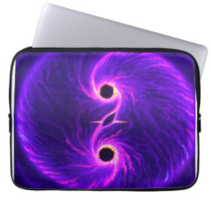 Schwarze Löcher Laptopschutzhülle