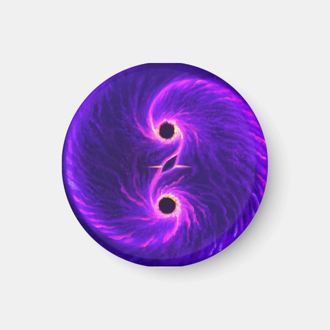 Schwarze Löcher Magnet (Vorne)