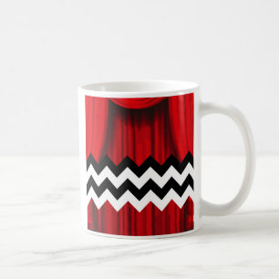schwarze Lodge Chevron Tasse