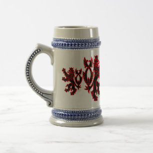 "Schwarze Löwe" Bierglas