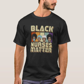 Schwarze LPN-Krankenschwestern zählen Afrikanisch T-Shirt