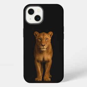 Schwarze Luxus-iPhone 13 Noble Lioness iPhone 13 Hülle
