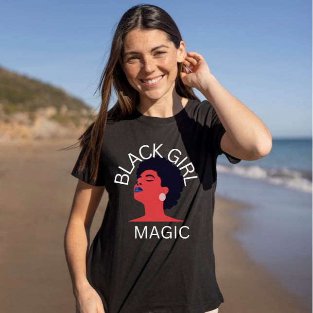Schwarze Mädchen Magie ,afro Frau schwarze Geschic T-Shirt (Von Creator hochgeladen)