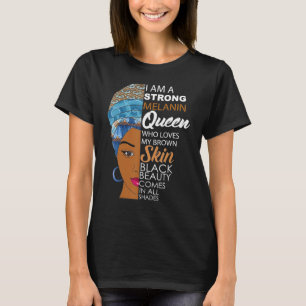 Schwarze Mädchen Magie Ich bin Schwarze Geschichte T-Shirt